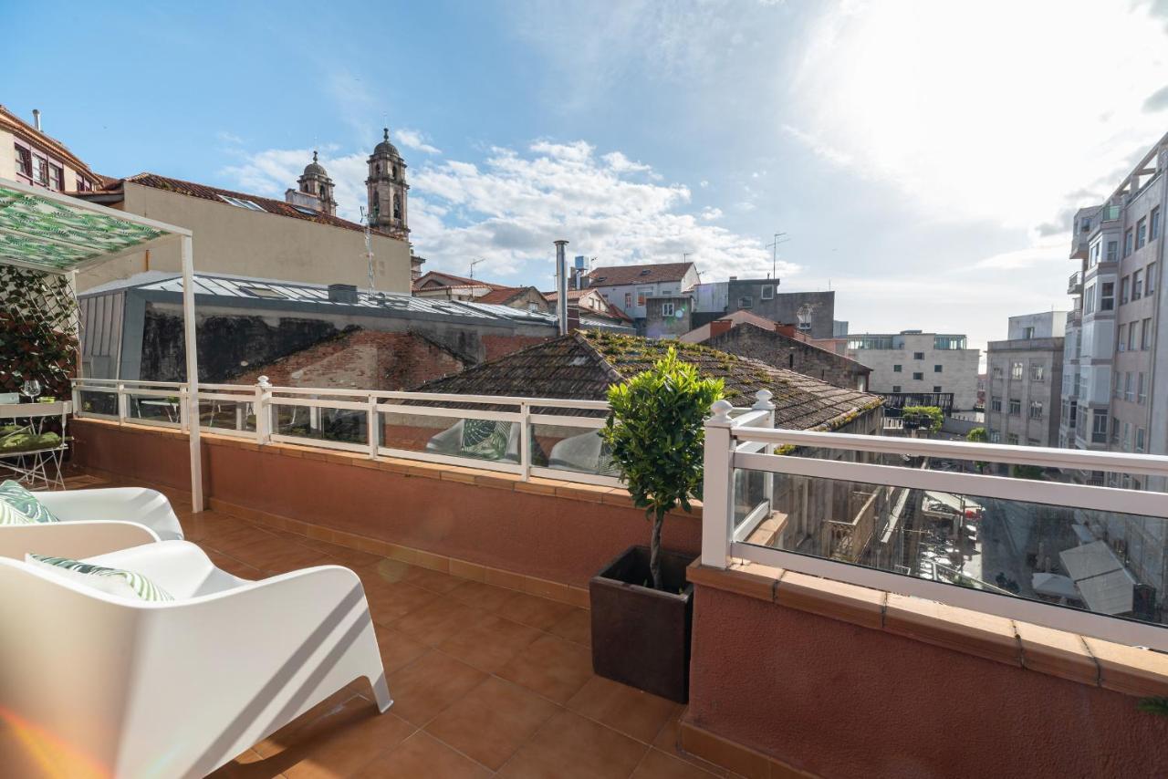Ferienwohnung Atico En El Corazon De Vigo Exterior foto